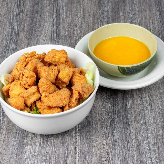 Mango Chicken Bites.