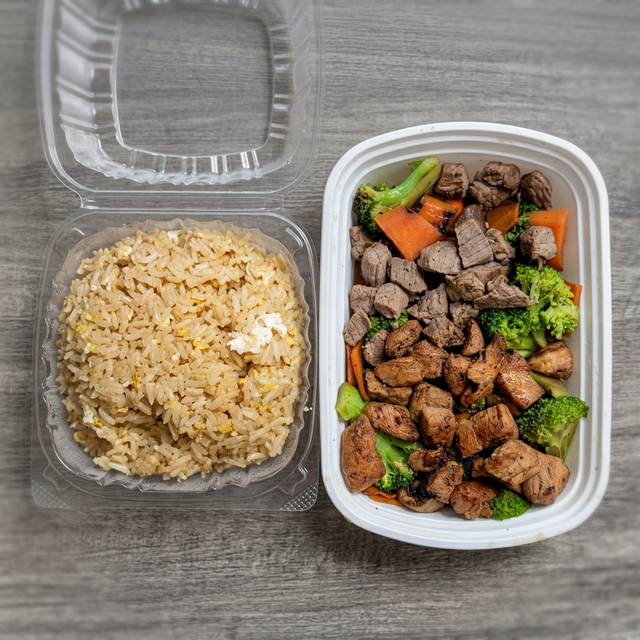 Hibachi Any Two.
