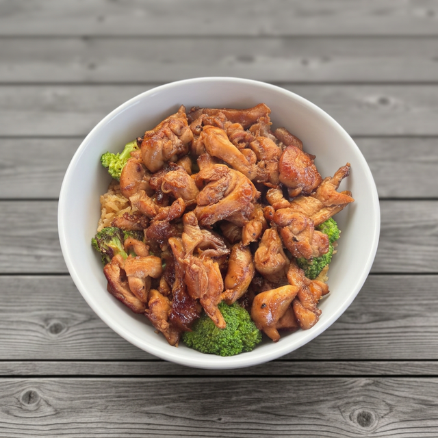 Ginger Chicken Bowl.